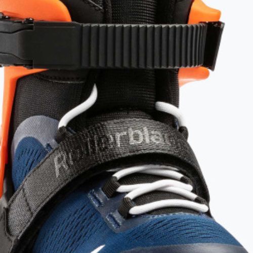 Detské kolieskové korčule Rollerblade Microblade navy blue and orange 07221900 174
