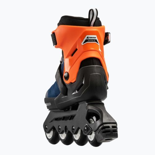 Detské kolieskové korčule Rollerblade Microblade navy blue and orange 07221900 174