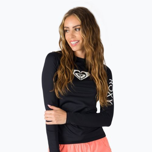 Dámske plávanie s dlhým rukávom ROXY Whole Hearted 2021 anthracite