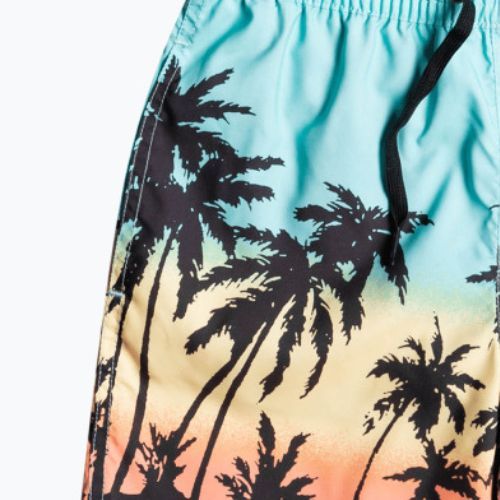 Quiksilver pánske farebné plavecké šortky Paradise 15 Jamv Bgd6 EQYJV03861-BGD6