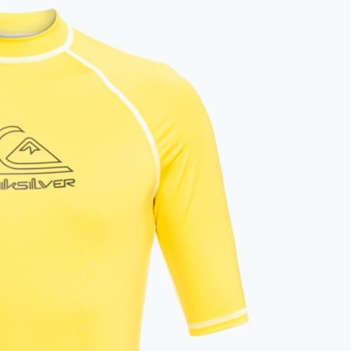 Quiksilver Ontour pánske plavecké tričko žlté EQYWR03359-YZD0