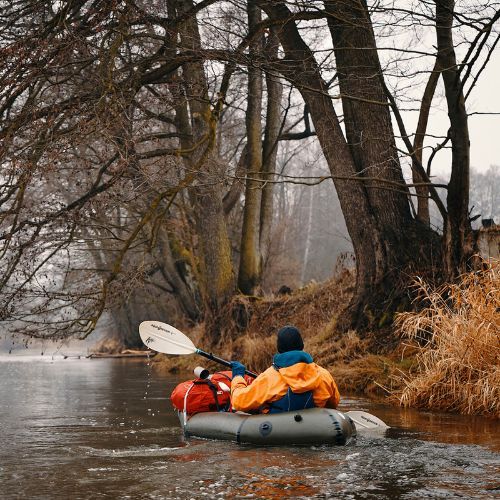 Pinpack Packraft Kompaktný otvorený pontón sivý