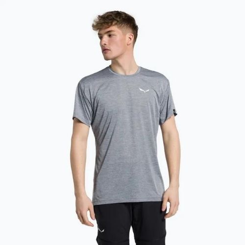 Salewa pánske trekingové tričko Puez Melange Dry grey 00-0000026537