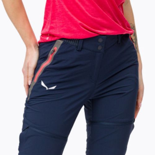 Dámske softshellové nohavice Salewa Pedroc DST navy blue 00-0000026958