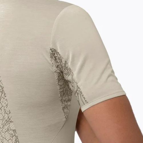 Salewa Puez Graphic 2 Dry dámske trekové tričko béžové 00-0000027400