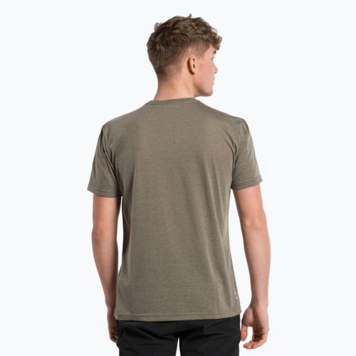 Pánske trekingové tričko Salewa Alta Via Dry hnedé 00-0000027406