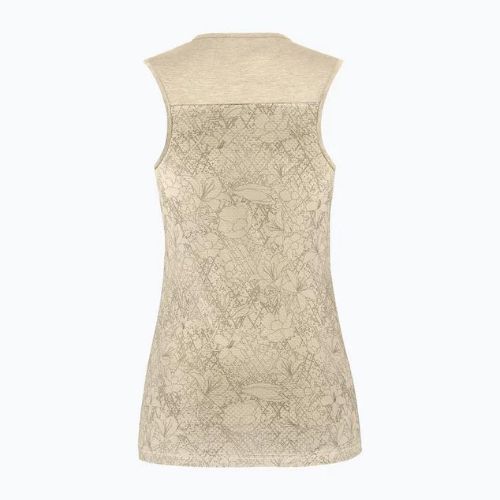 Dámske trekingové tričko Salewa Puez Graphic Dry Tank beige 00-0000027482