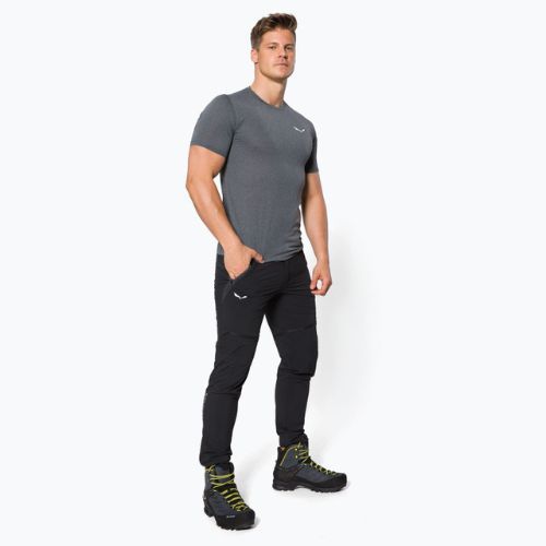 Pánske trekingové tričko Salewa Pedroc 3 Dry grey 00-0000027725