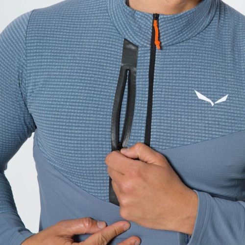 Pánska fleecová mikina Salewa Vajolet sivá 00-0000027887