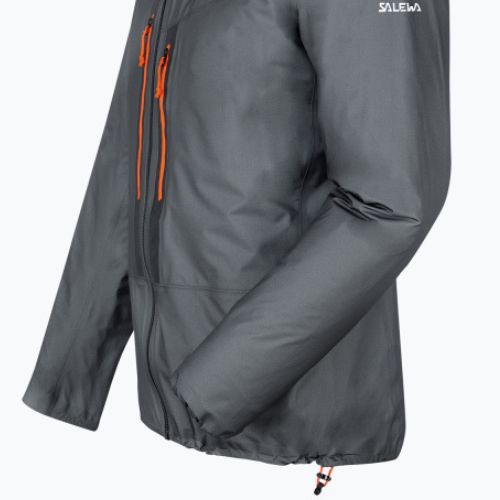 Salewa pánska bunda do dažďa Lagorai GTX Active šedá 00-0000027900