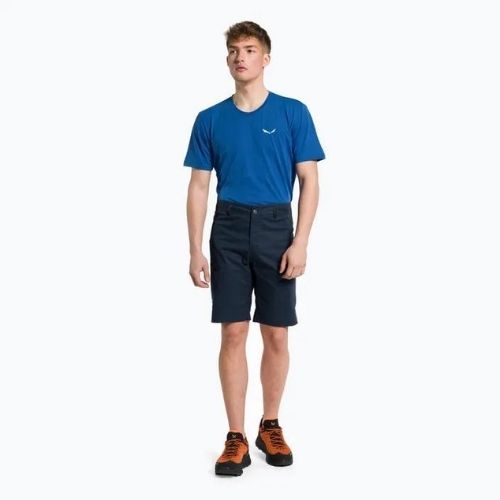 Salewa Lavaredo Hemp pánske turistické šortky navy blue 00-0000028033