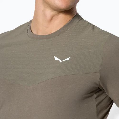 Salewa Lavaredo Hemp green pánske trekové tričko 00-0000028061