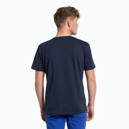 Pánske trekingové tričko Salewa Alpine Hemp Logo navy blue 00-0000028132