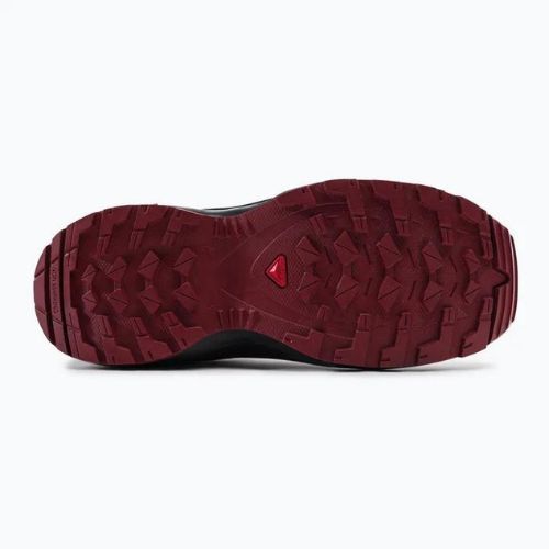 Detská trailová obuv Salomon XA Pro V8 bordorá L416138