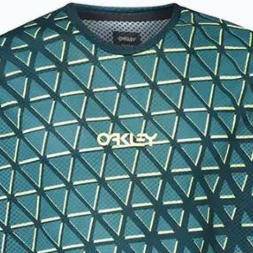 Pánsky cyklistický dres Oakley Flow 3/4 zelený FOA403122