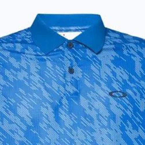 Oakley pánske polo tričko Contender Print modré FOA403162