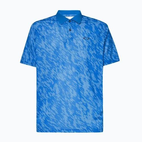 Oakley pánske polo tričko Contender Print modré FOA403162