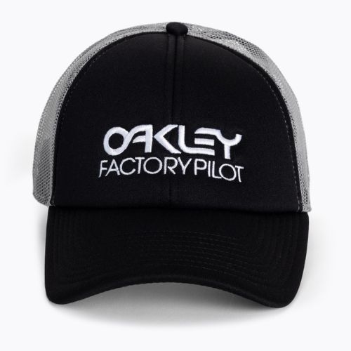 Oakley Factory Pilot Trucker pánska baseballová čiapka čierna FOS900510