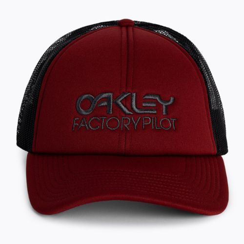 Oakley Factory Pilot Trucker pánska baseballová čiapka červená FOS900510