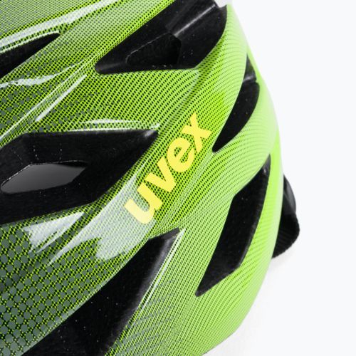 Cyklistická prilba UVEX I-vo rhino/neon yellow