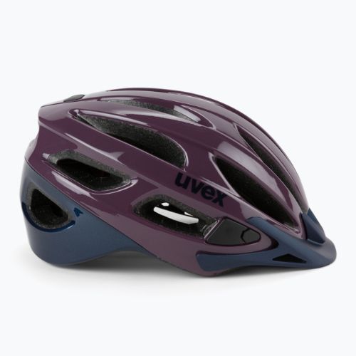 Dámska cyklistická prilba UVEX True purple S4100530715