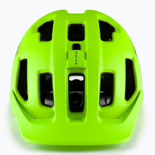 Cyklistická prilba POC Axion fluorescent yellow/green matt