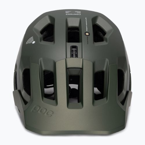 Cyklistická prilba POC Kortal Race MIPS epidote green/uranium black metallic/matt
