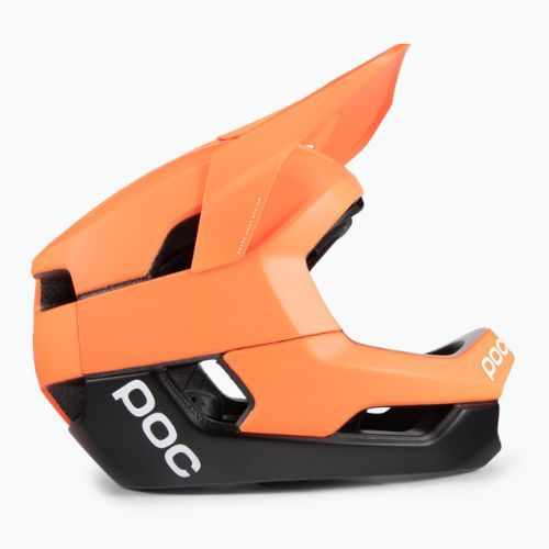 Cyklistická prilba POC Otocon Race MIPS fluorescent orange avip/uranium black matt