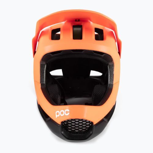 Cyklistická prilba POC Otocon Race MIPS fluorescent orange avip/uranium black matt