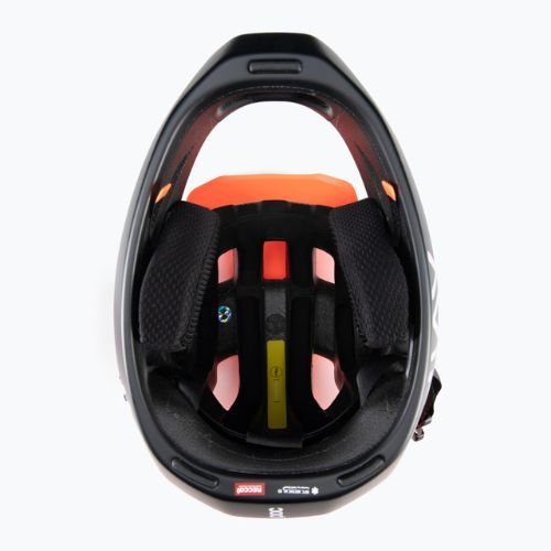 Cyklistická prilba POC Otocon Race MIPS fluorescent orange avip/uranium black matt