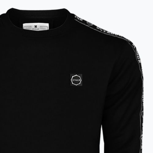 Pánska mikina Octagon Stripe black