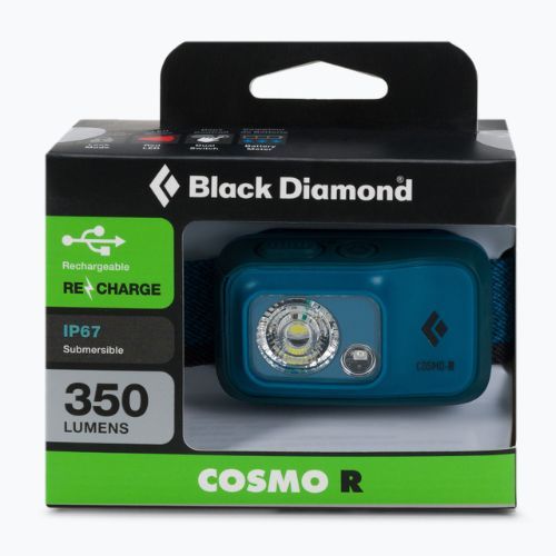 Čelová baterka Black Diamond Cosmo 350-R modrá BD6206774004ALL1