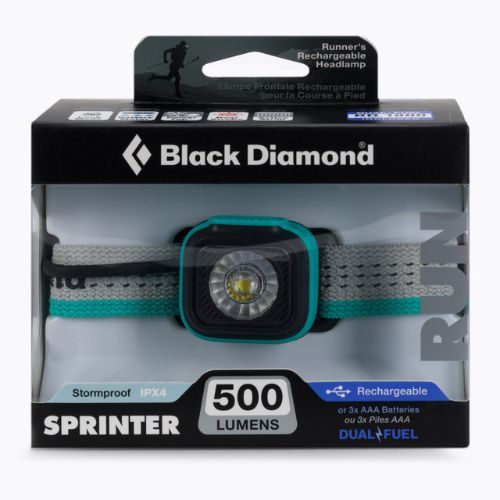 Hlavová baterka Black Diamond Sprinter 500 zelená BD6206704050ALL1