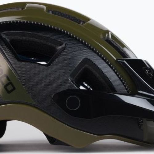 Cyklistická prilba CASCO MTBE 2 čierno-zelená 04.1345