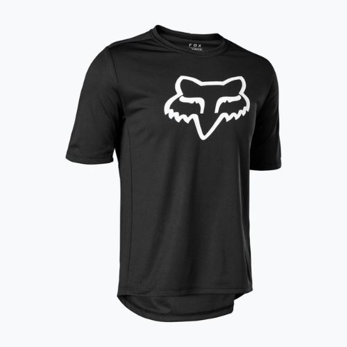 Detský cyklistický dres FOX Ranger SS čierny 29292