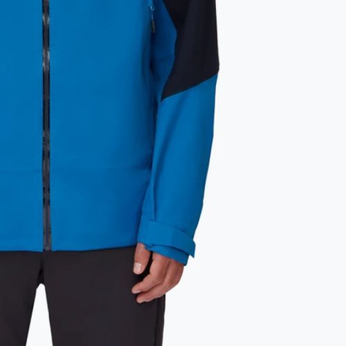 MAMMUT Convey Tour HS pánska hardshellová bunda modrá a námornícka