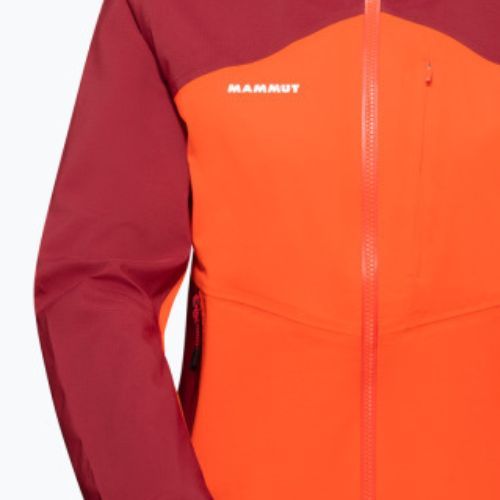 MAMMUT Alto Guide HS dámska hardshellová bunda červená