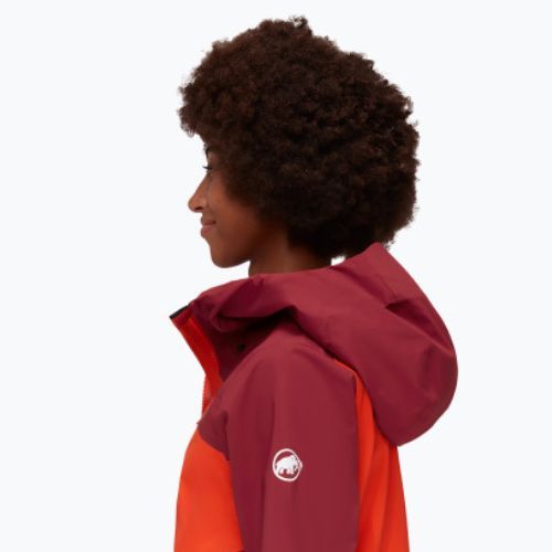 MAMMUT Alto Guide HS dámska hardshellová bunda červená