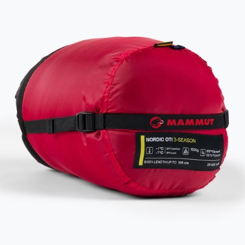 MAMMUT Nordic Oti 3-sezónny spací vak námornícka modrá