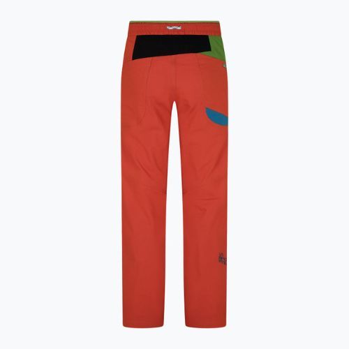 La Sportiva pánske lezecké nohavice Fuente red N69313718