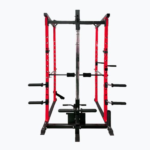 Tréningová klietka Pure2Improve Powerrack červeno-čierna P2I82