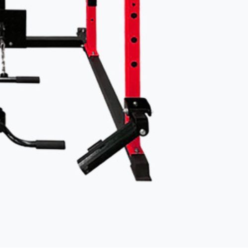 Tréningová klietka Pure2Improve Powerrack červeno-čierna P2I82