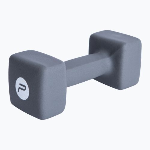 Neoprénová činka 6 kg Pure2Improve sivá P2I201440