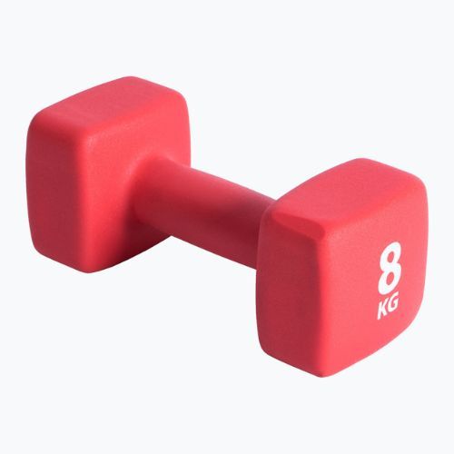 Neoprénová činka 8 kg Pure2Improve červená P2I201450