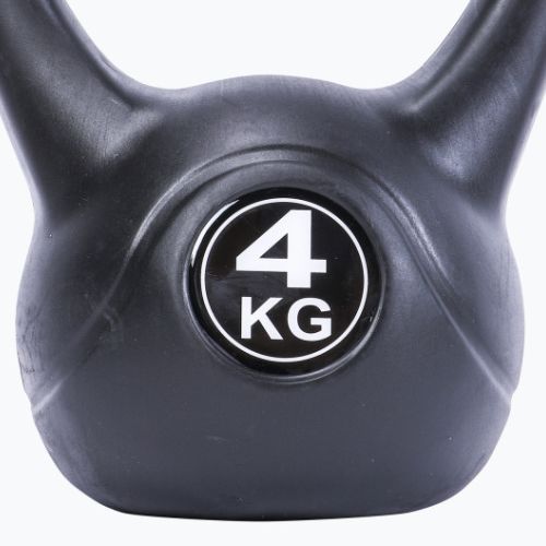 Kettlebell 4 kg Pure2Improve čierny P2I202080