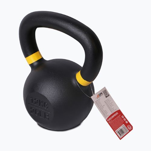 Kettlebell 12 kg Pure2Improve čierny P2I810100