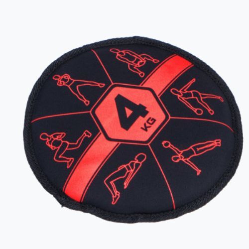 Pure2Improve Sandbell 4 kg vrece na piesok čierno-červené P2I201220