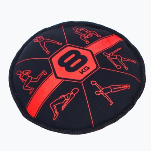 Pure2Improve Sandbell 8kg vrece na piesok čierno-červené P2I201240