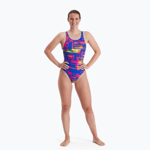 Speedo dámske jednodielne plavky Allover Recordbreaker color 68-09015G631