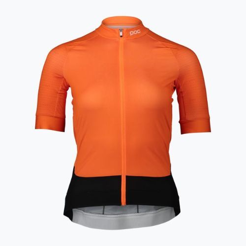 Dámsky cyklistický dres POC Essential Road zink orange